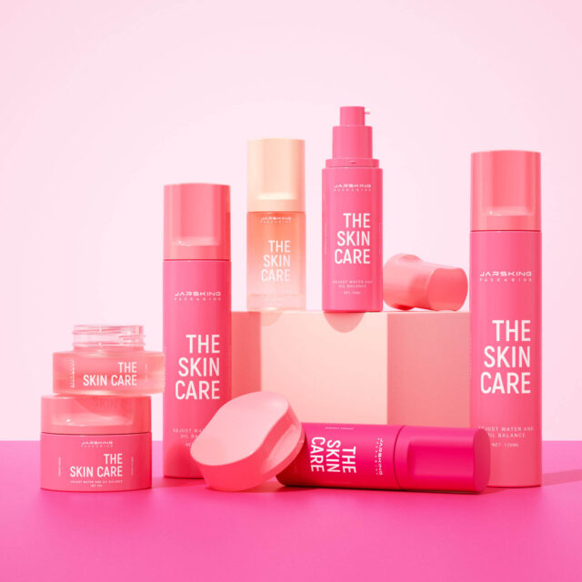 Luxury glass skincare cosmetic bottle manufacturer