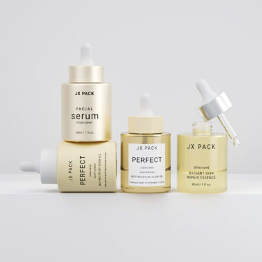 Luxury glass skincare cosmetic bottle manufacturer
