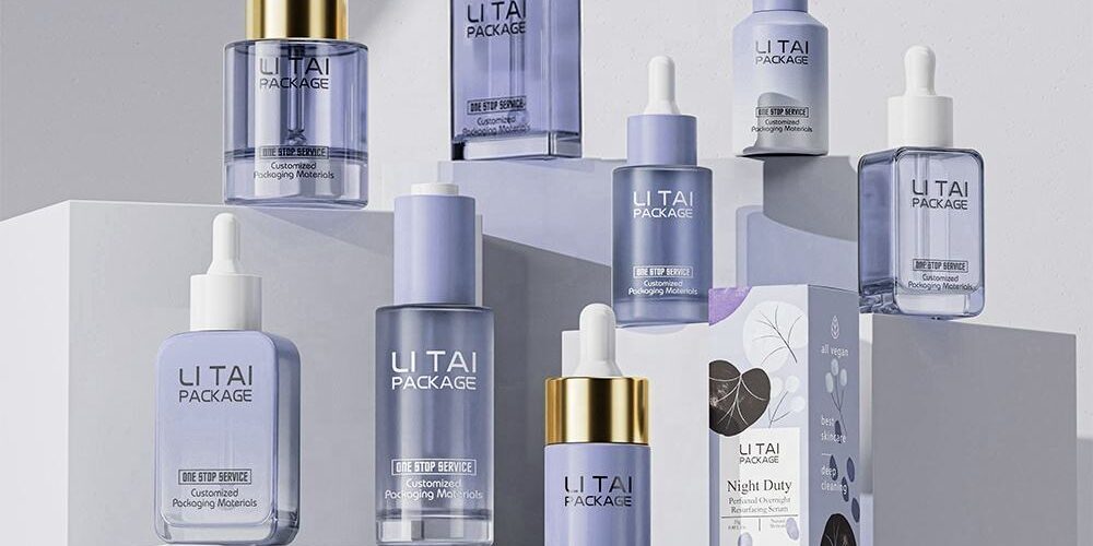 Premium skincare lotion and essential oil cosmetic bottle manufacturer