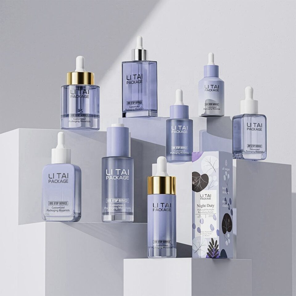 Premium skincare lotion and essential oil cosmetic bottle manufacturer