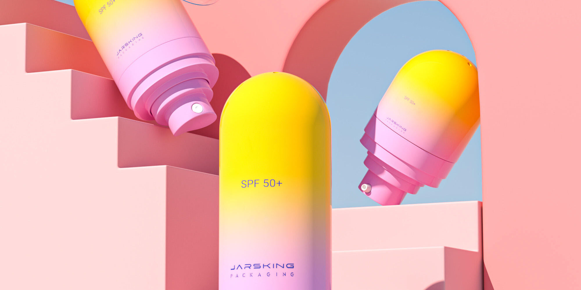 High-quality custom skincare airless packaging manufacturer