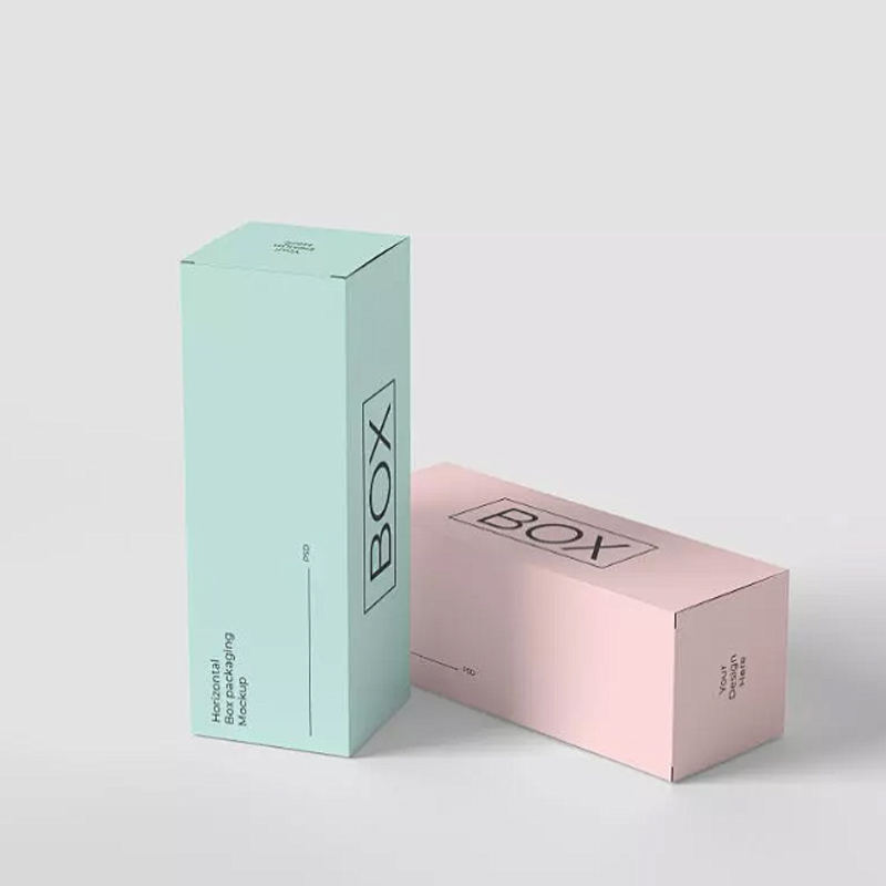 Luxury cosmetic packaging box with custom logo