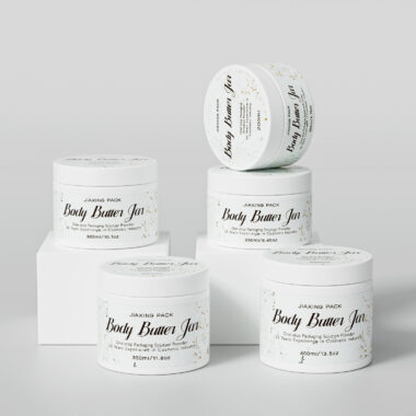 Moisturizing cream cosmetic jar packaging supplier