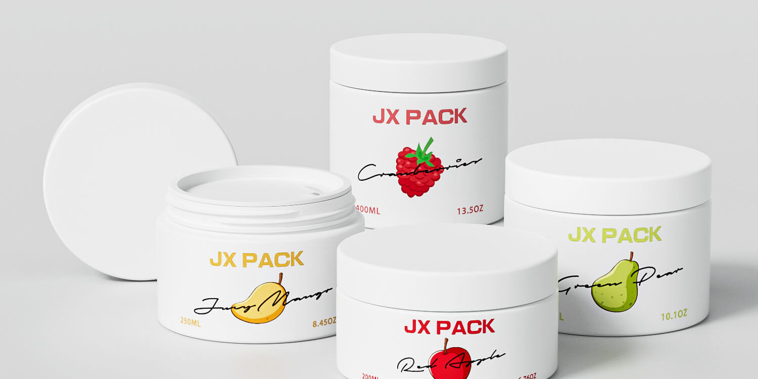 Moisturizing cream cosmetic jar packaging supplier