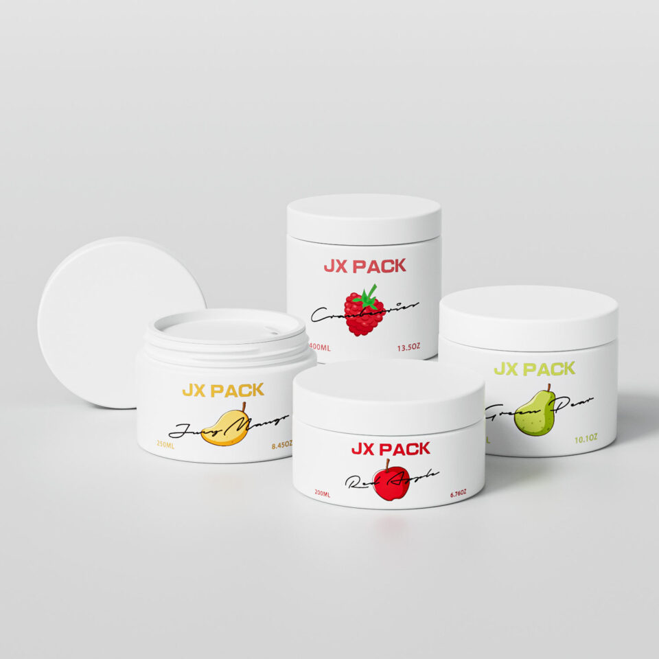 Moisturizing cream cosmetic jar packaging supplier