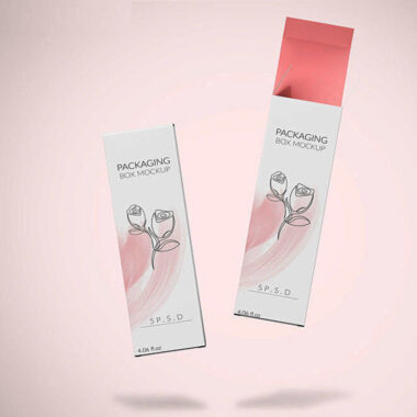 Custom eco-friendly cosmetic packaging box for skincare