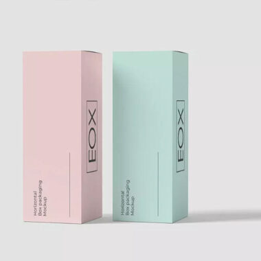 Custom eco-friendly cosmetic packaging box for skincare