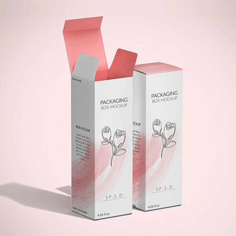 Custom eco-friendly cosmetic packaging box for skincare