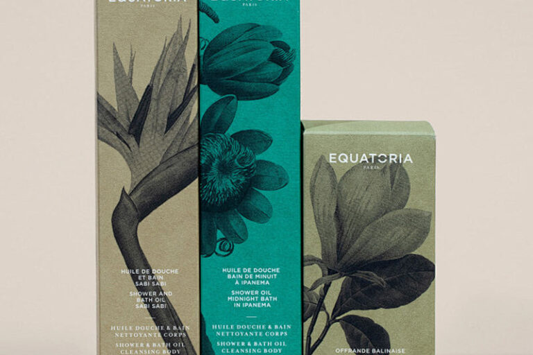 Custom eco-friendly cosmetic packaging box for skincare