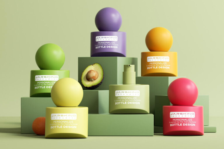 Custom 30ml Glass Cosmetic Bottle with Round Cap for Skincare (1) New Design 30ml Round Cap Glass Cosmetic Bottle Custom