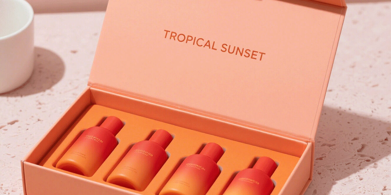 Luxury Custom Cosmetic Packaging Box for Beauty Brands