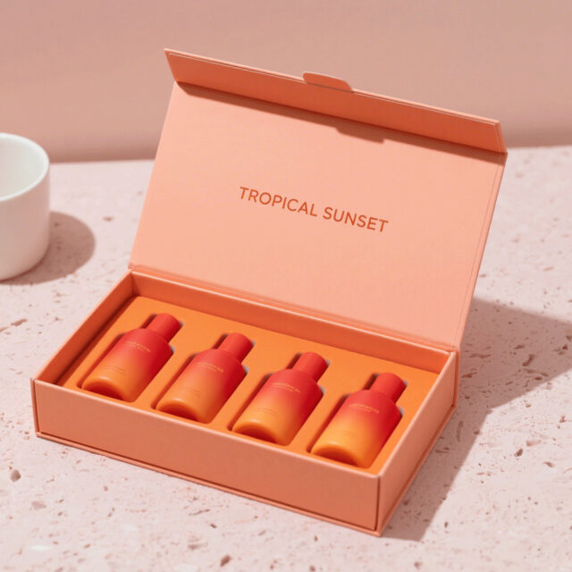 Luxury Custom Cosmetic Packaging Box for Beauty Brands