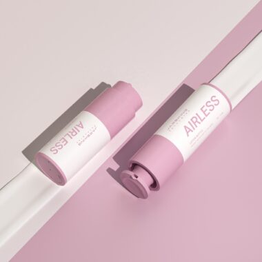 Luxury Plastic Lotion Skincare Airless Packaging Custom