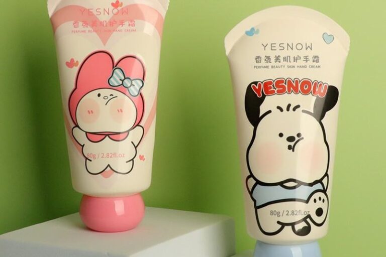 Cute Cartoon Printed Empty Plastic Cosmetic Tube Wholesale