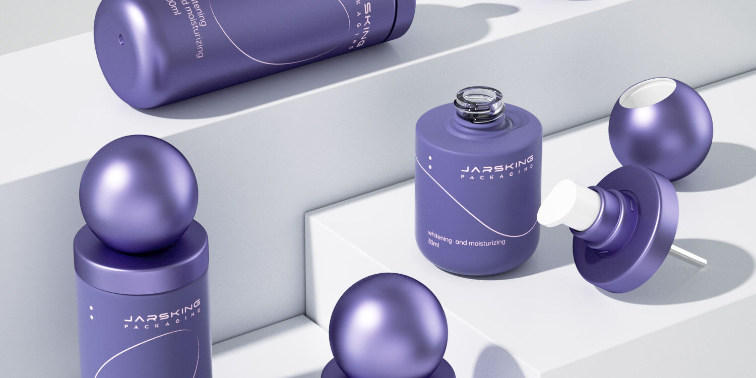 Luxury Skincare Glass Cosmetic Bottle Factory