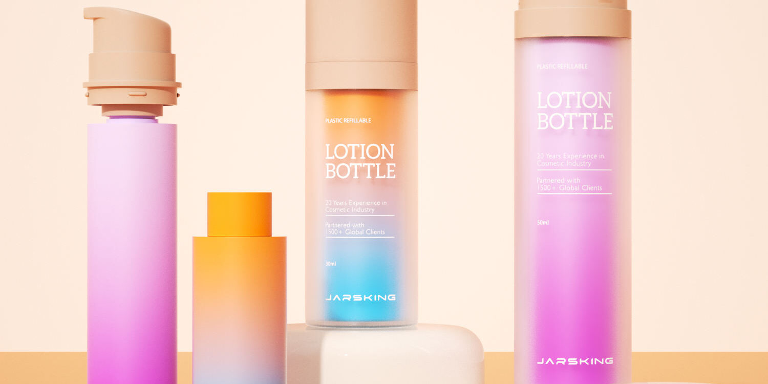 Luxury Refillable Skincare Airless Packaging Manufacturer