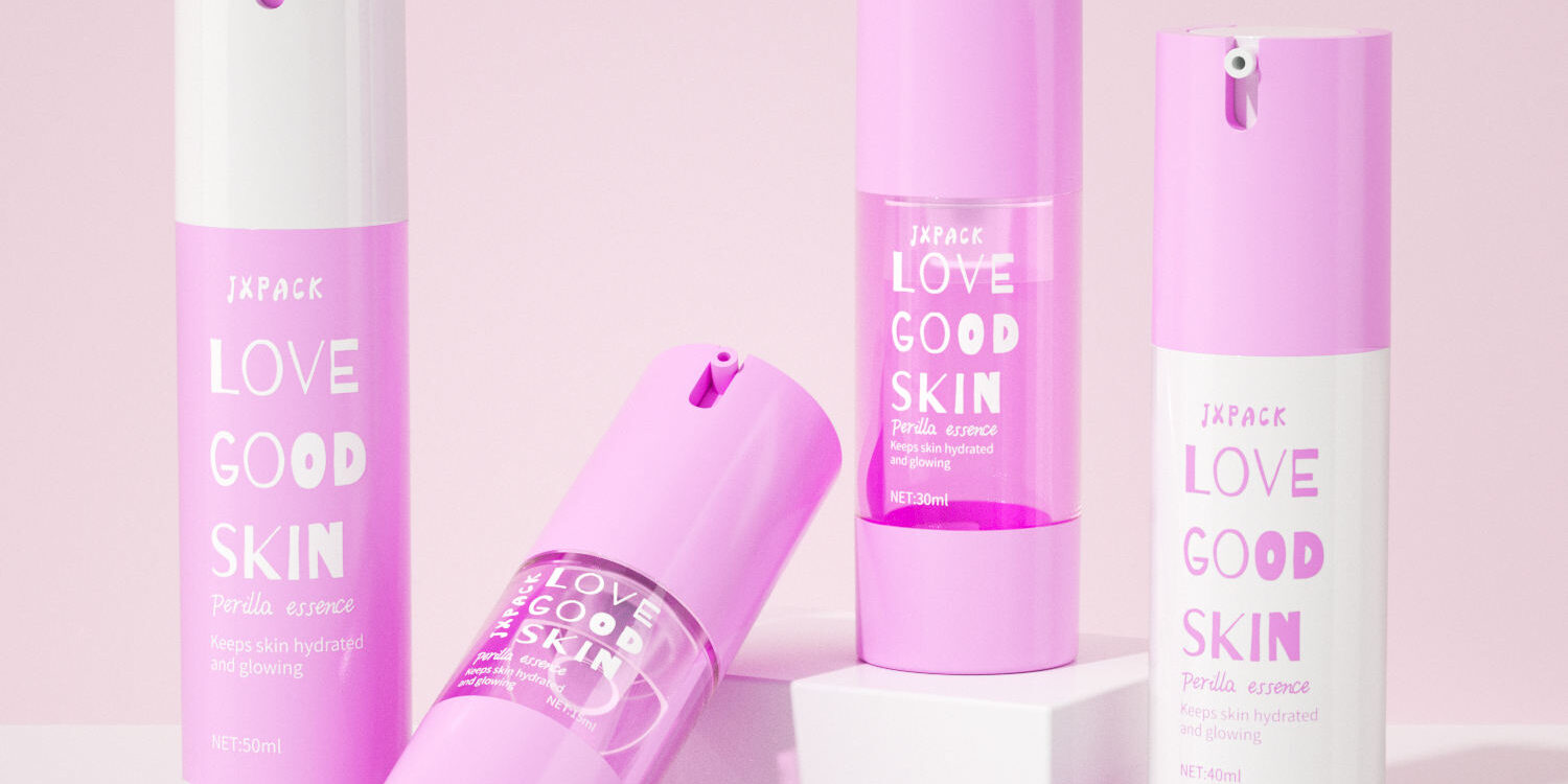 Luxury Refillable 15 30 40 50ml Lotion Airless Packaging Supplier