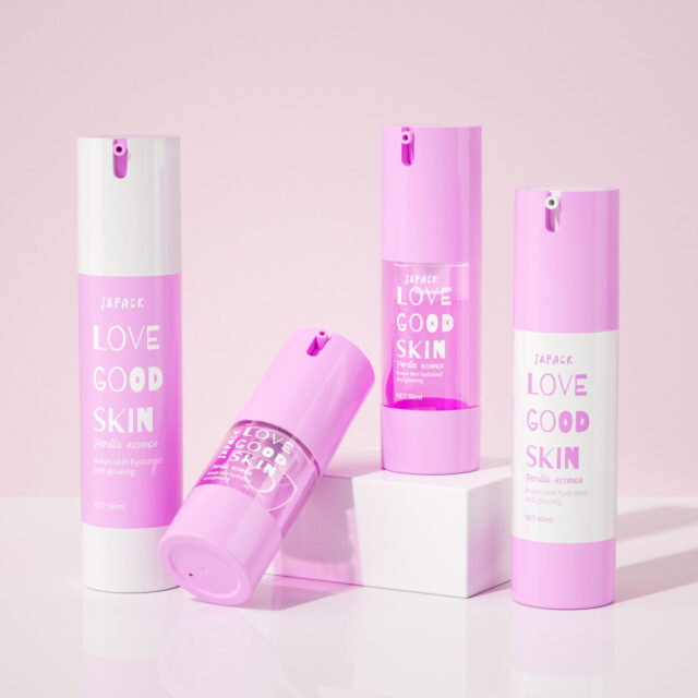 Luxury Refillable 15 30 40 50ml Lotion Airless Packaging Supplier